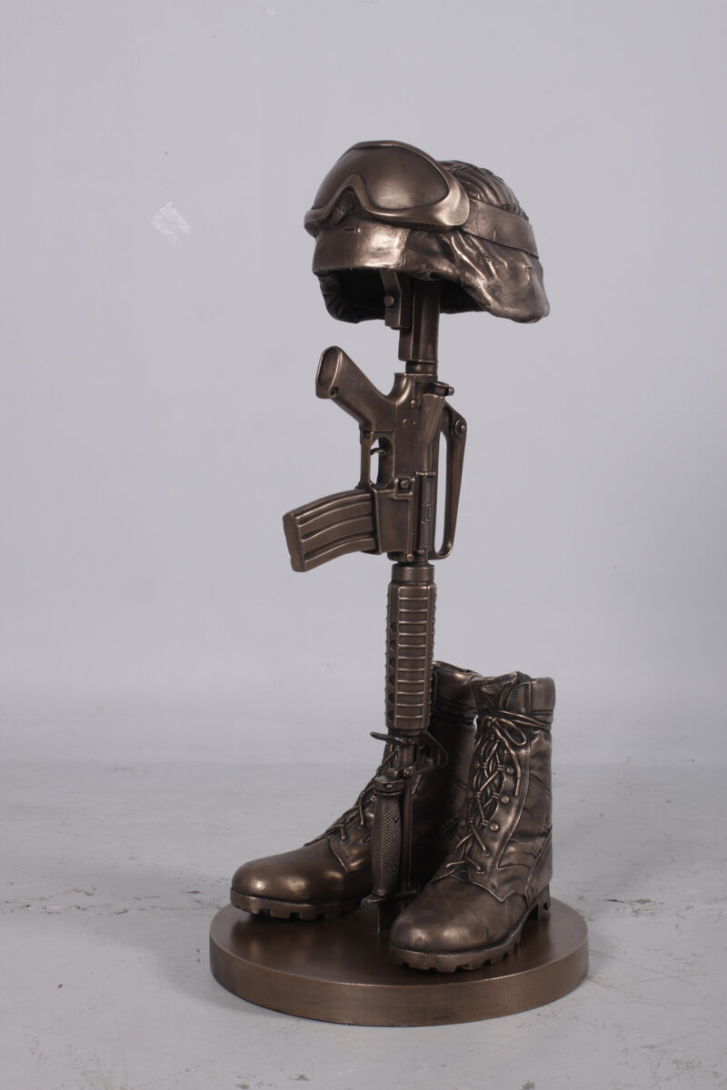 Rifle Boots and Helmet Memorial Sale